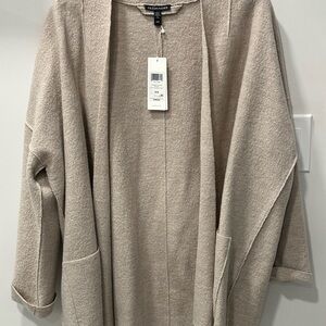 High collar wool Jacket